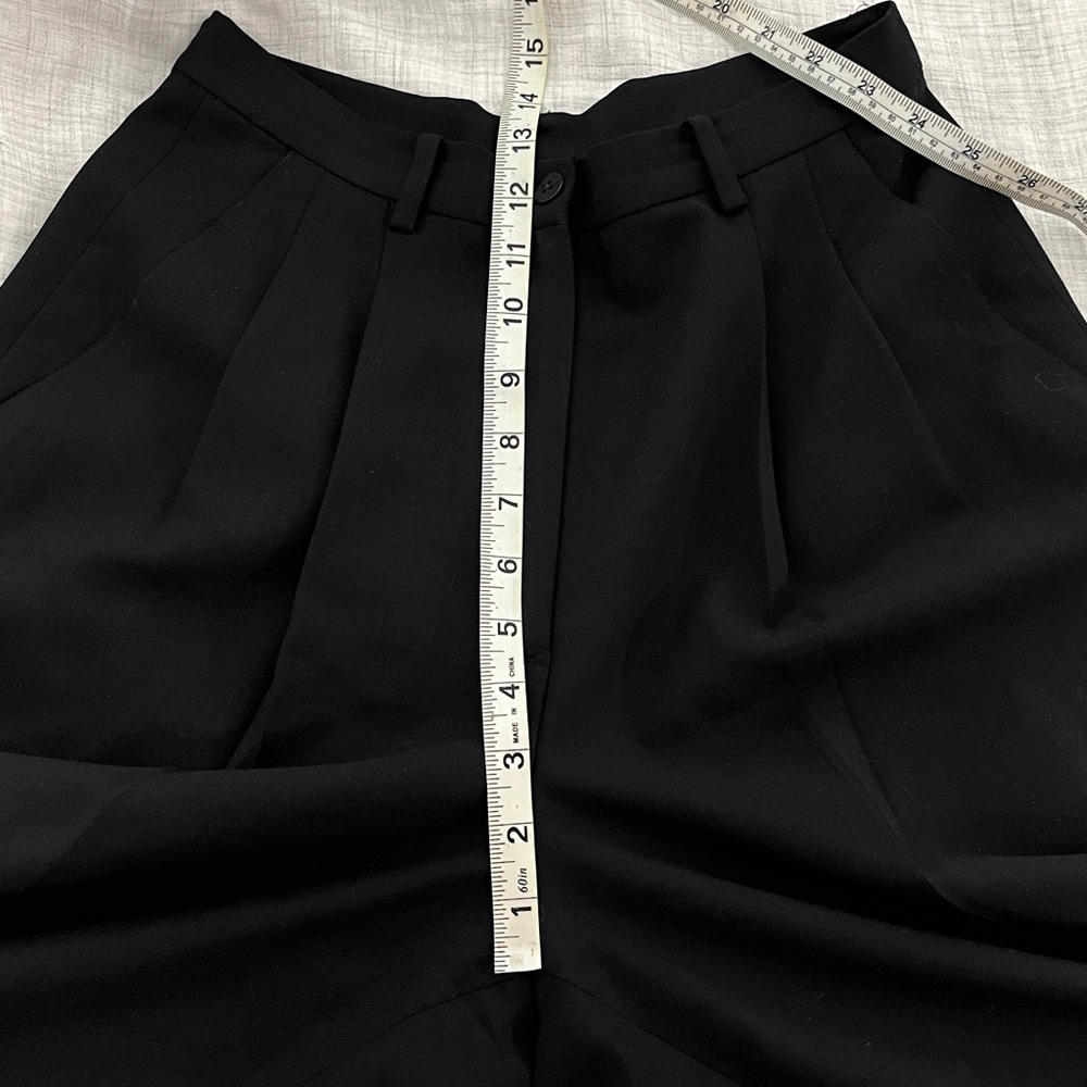 Vintage DKNY black wool pleated trousers - Picture 9 of 11